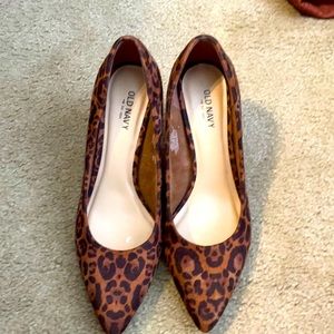 Leopard Print Pumps